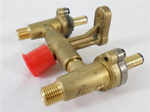 Parts for Gas Valves and Manifolds Grills: Natural Gas (NG) Twin Valve Assembly