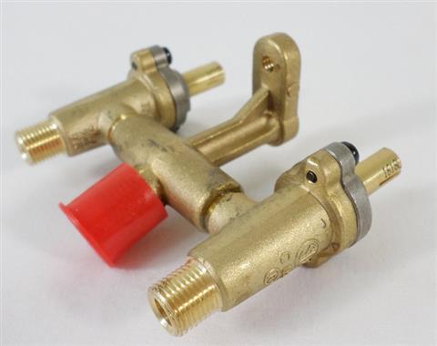 Parts for Gas Valves and Manifolds Grills: Propane (L/P) Twin Valve Assembly