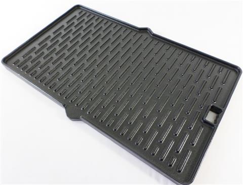 Parts for Summit 400 S-Series Grills: Premium "Custom Fit" Cast Iron Griddle For Summit 400/600 Series (2007-Current)