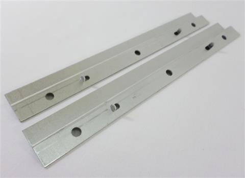Parts for Genesis Silver A Grills: Catch Pan Support Rails - 2pc. Set - (9-1/8in.)