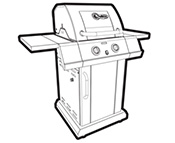 Char-Broil Gourmet Series Grill Parts