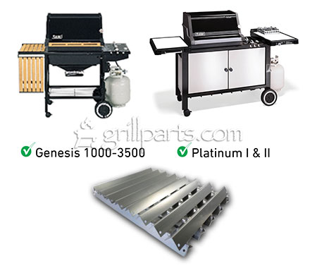 Weber Genesis Grill Parts | Repair & Replacement Parts for Genesis I-IV, 1000-5000, Platinum I & II Burners, Cooking Grates, Heat Shields and More | grillparts.com
