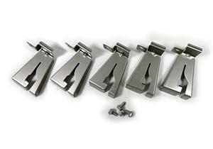  Genesis 2022 400 Series grill parts: Burner Tube Clamps - 5pc Set - Genesis 400 Series (2022+) (image #1)