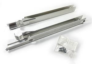  Genesis 2022 400 Series grill parts: Bottom Catch Pan Tray Rails – Genuine Weber Genesis (2022+) & Summit Series (image #1)