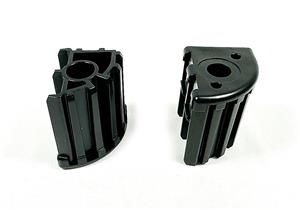  Genesis 2022 400 Series grill parts: Caster Wheel Inserts - Set of 2 - Weber Genesis 300, 400 Series (2022+) (image #1)