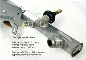 Gas Valves and Manifolds grill parts: Natural Gas Manifold with 5 Control Valves Assembly – (For Genesis 435 with Side Burner, 2022+) (image #4)