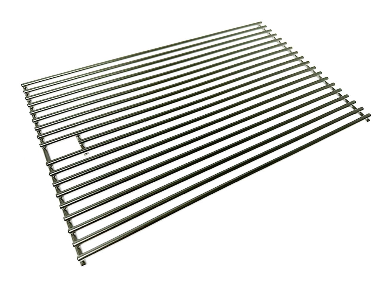 Grill Replacement Parts: 5/16in. Rod Cooking Grate Set (2) - Solid Stainless Steel - (18in. x 23-1/8in.)