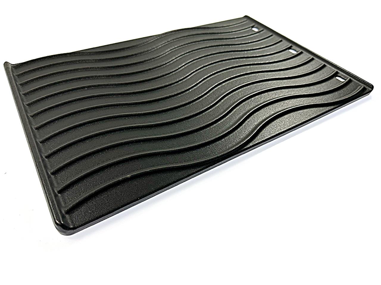 Grill Replacement Parts: Reversible Cast Iron Griddle Insert - 11.75" x 17.75" - (Rogue & Freestyle)