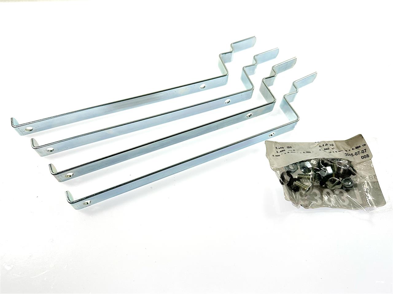 Grill Replacement Parts: Grate & Water Pan Strap Set - 4pc - (22in. Smokey Mountain Cooker)