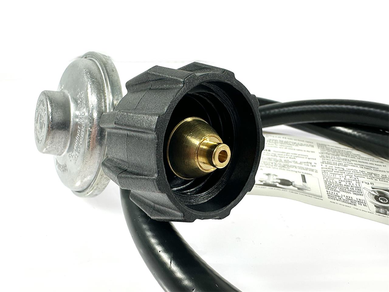 Grill Replacement Parts: Propane Regulator and Single Hose Assy. (30in.)