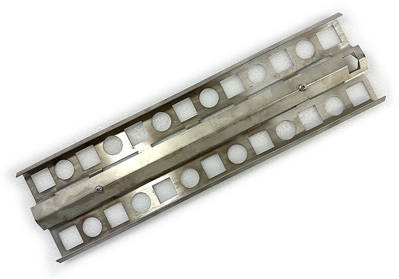 Grill Replacement Parts: Briquette Tray - Stainless Steel - 18in. x 5in. - (fits Wolf and Twin Eagles)