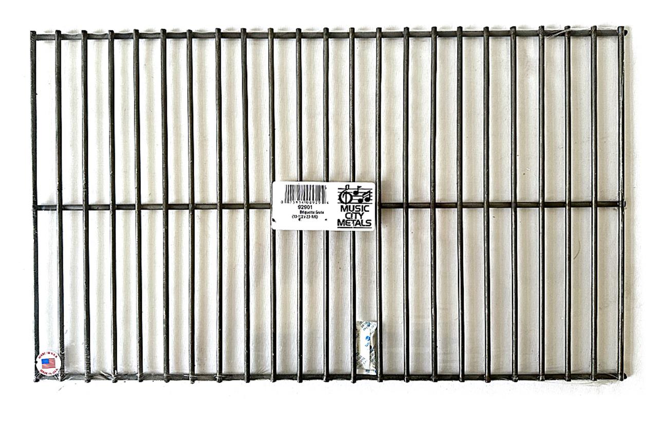 grill parts: Briquette Grate/Rack - 23-1/8in. x 13-5/8in. - Broilmaster D3