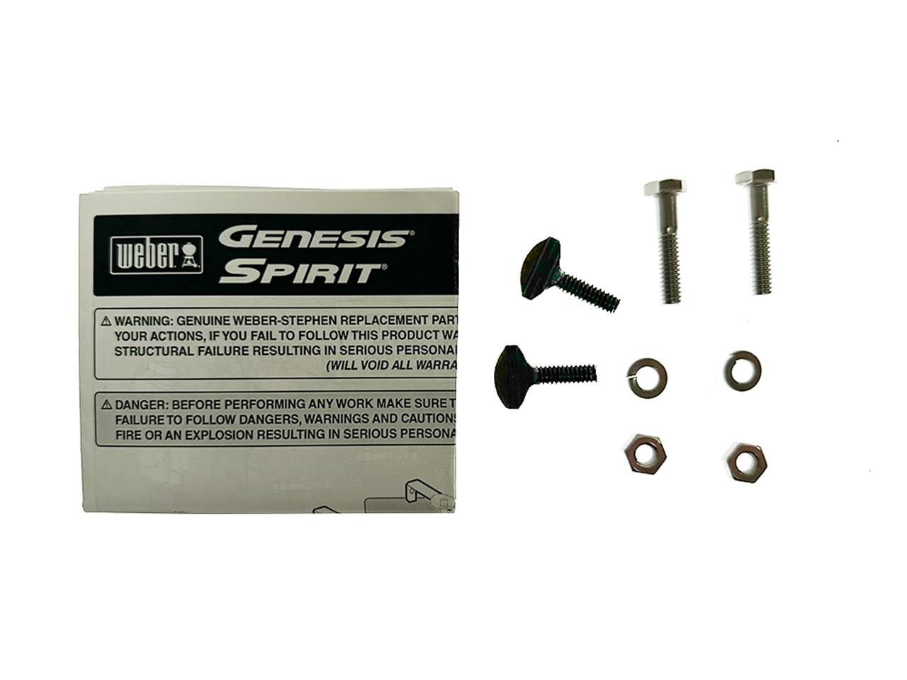 Grill Replacement Parts: Manifold hardware for Genesis Silver A/B/C, Spirit, and Platinum Models 2012 and Older