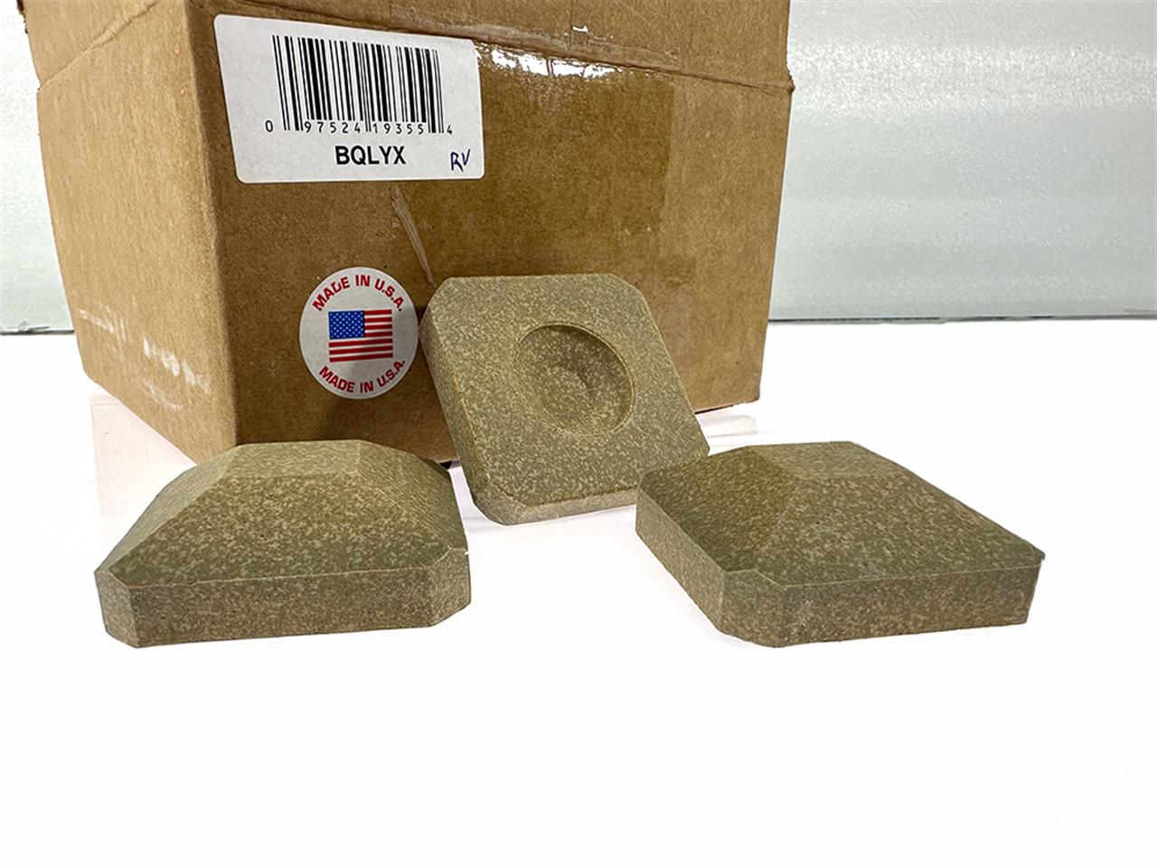 Grill Replacement Parts: Ceramic Briquettes - Pyramid Hollowed Core - (2in. x 2in.) - 28 Count
