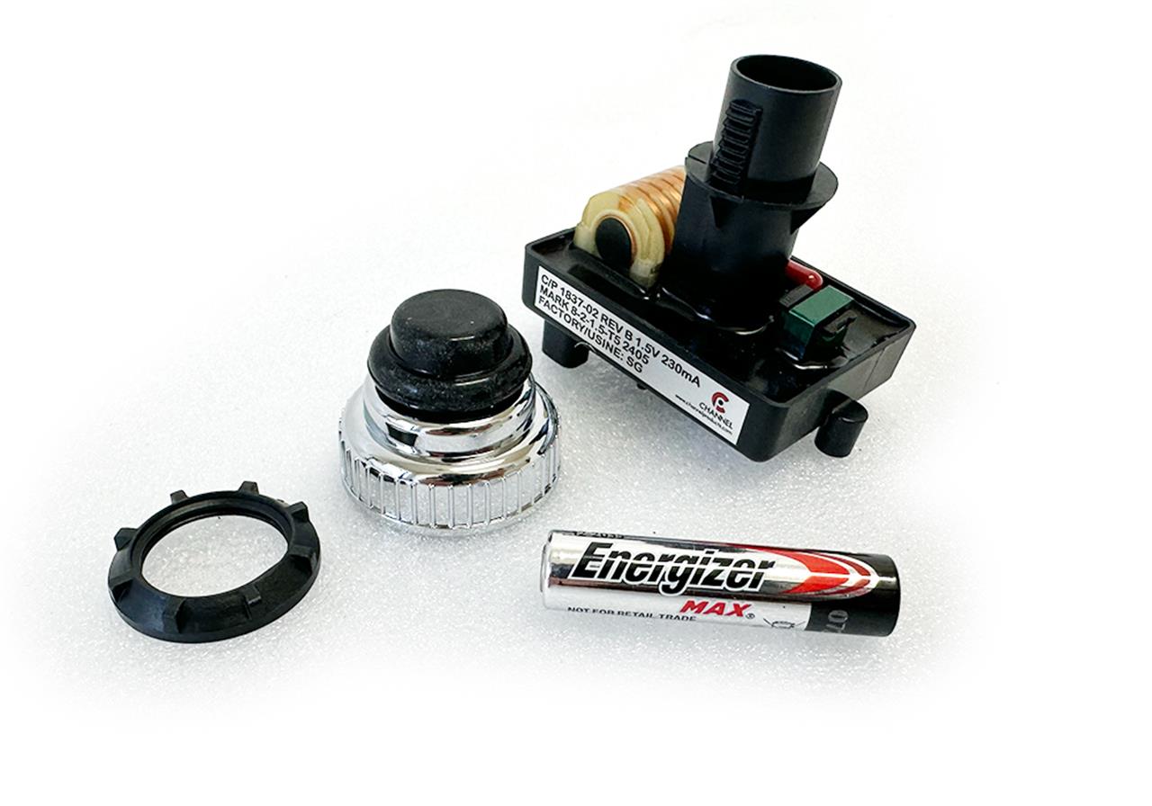 Grill Replacement Parts: AAA Electronic Ignition Module with Push Button Cap - 2 Output - Fire Magic