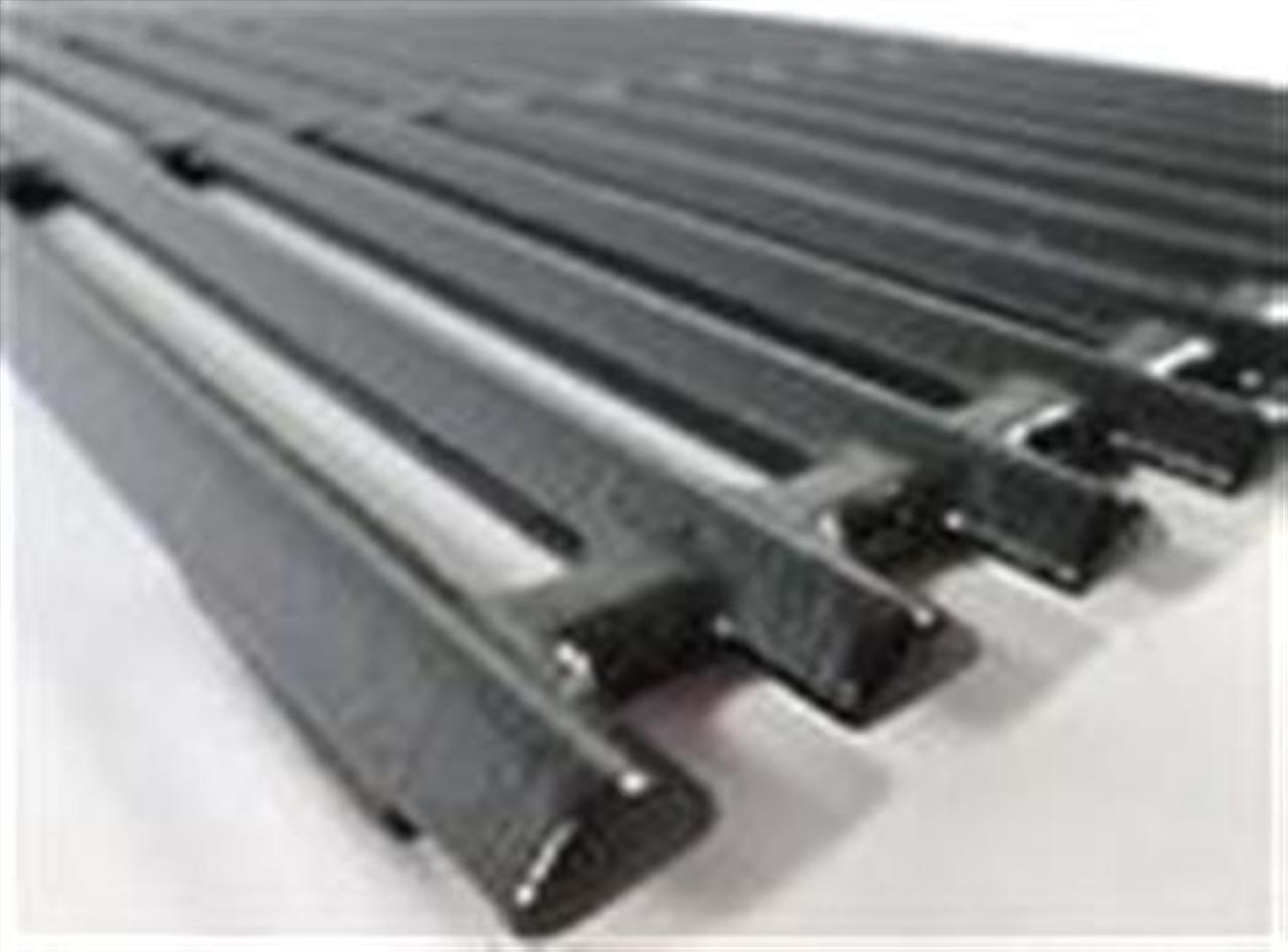 Grill Replacement Parts: 17" X 8-3/4" Cast Iron Cooking Grate, Charbroil Tru-Infrared, 2015 and Newer
