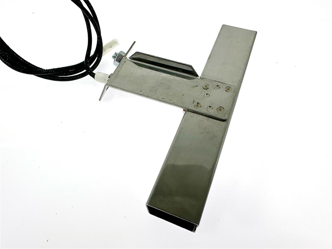 Grill Replacement Parts: T-Shaped Ignitor Collector Box and Electrode - 5-5/16in. x 3-1/2in.