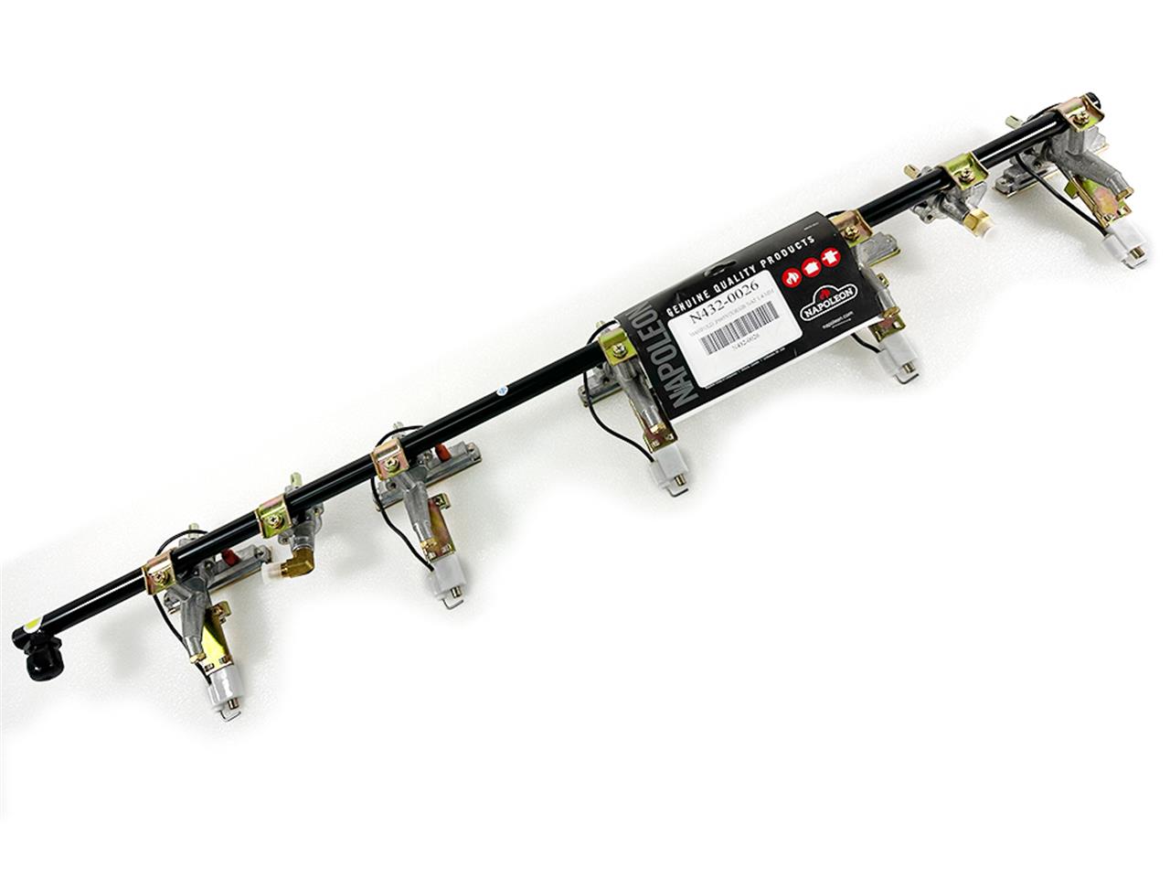 Grill Replacement Parts: Natural Gas Control Assembly - Manifold & Valves - (Prestige P665V, P665VX - RSIB)