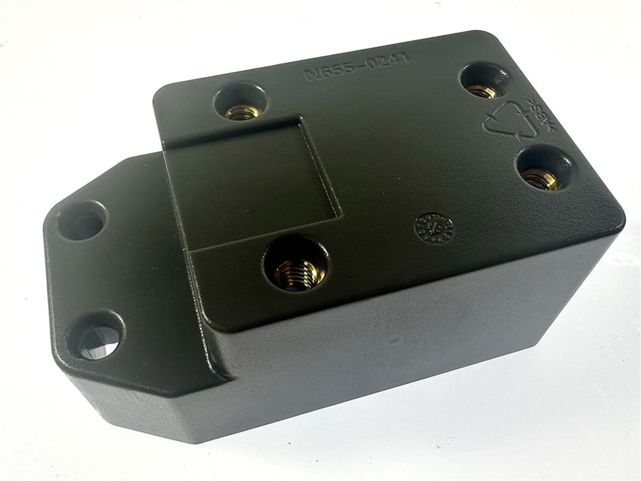 Grill Replacement Parts: Front Caster Mount/Support - (Prestige)