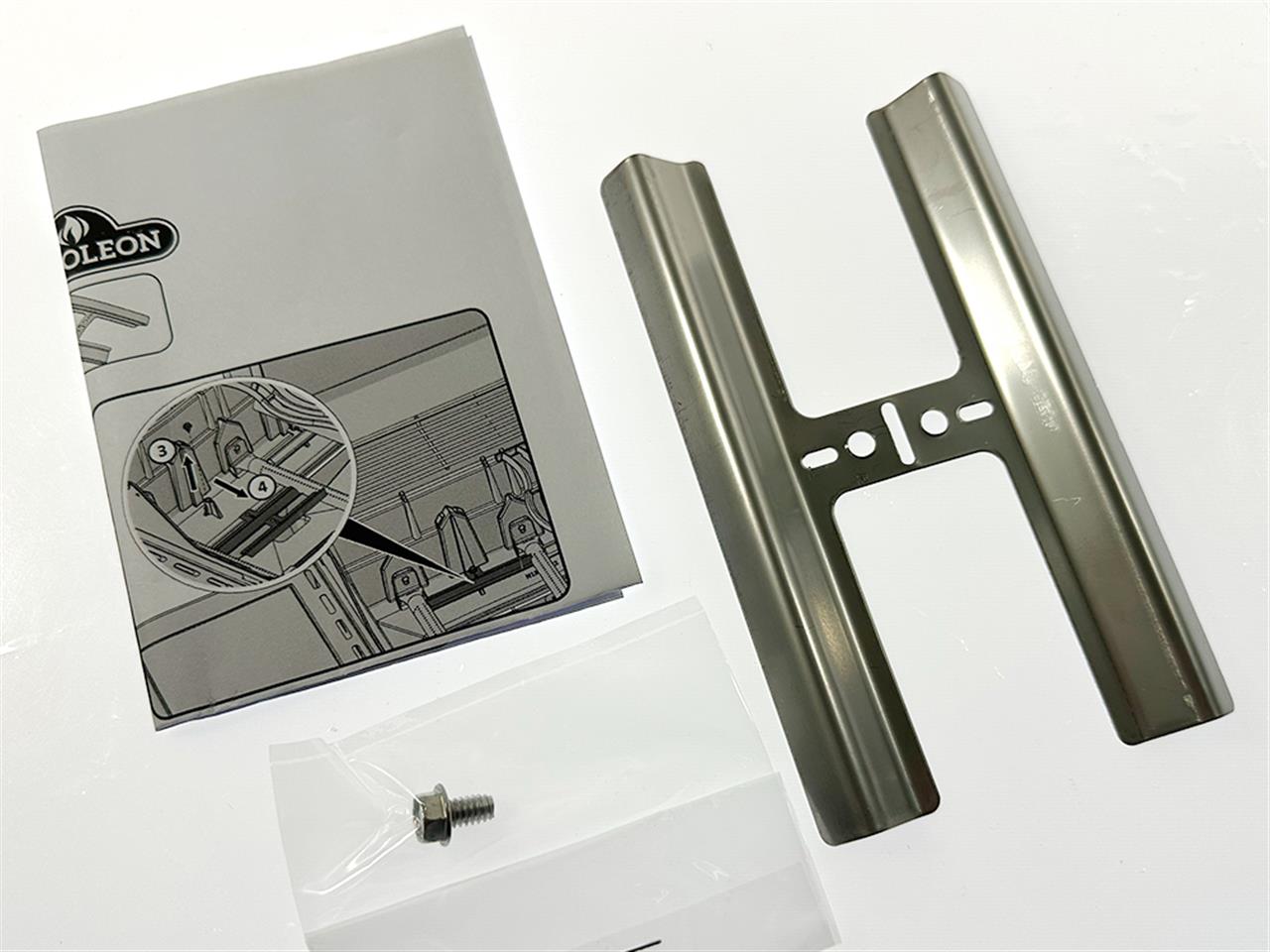 Grill Replacement Parts: Crosslight Burner Bracket - Flame Carryover Channel - 1pc Set - (Rogue R425)
