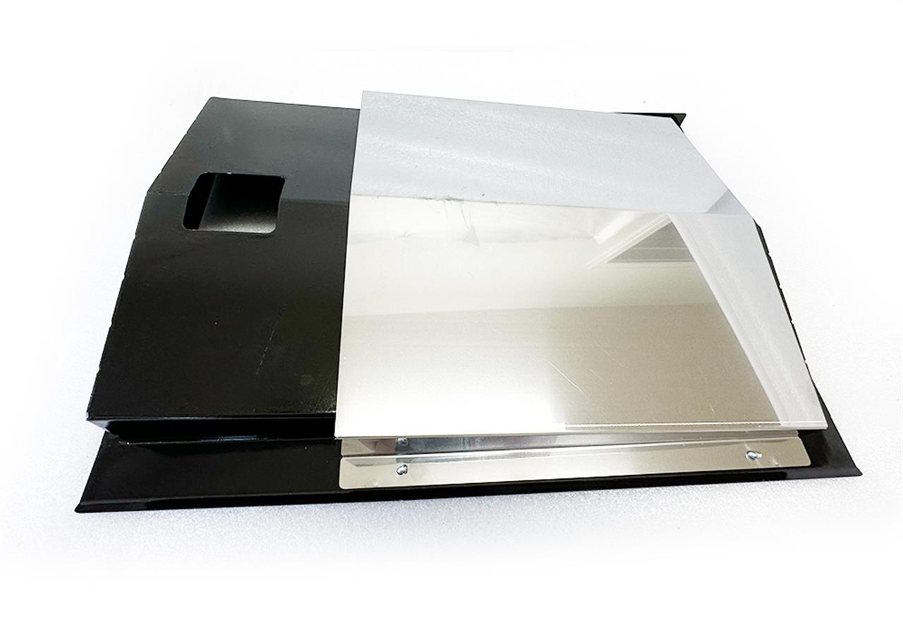 Grill Replacement Parts: Bottom Grease Pan - Porcelain Coated Steel - 17-3/4in X 13in - Spirit 310/320 (2009-2012)
