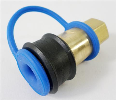 Parts for Hoses and Regulators Grills: Quick Connect Fitting - 1/2in. (For 1/2in. Hose)