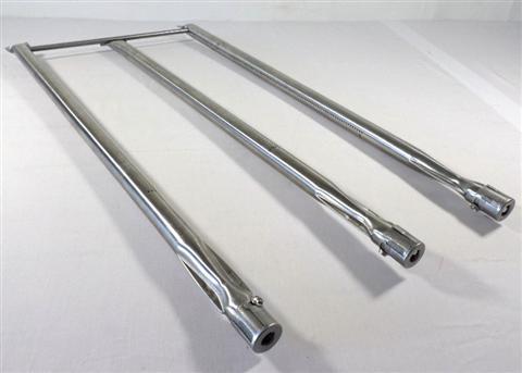 Parts for Spirit 700 Grills: Tube Burner and Flame Crossover Set - 4pc. - Stainless Steel