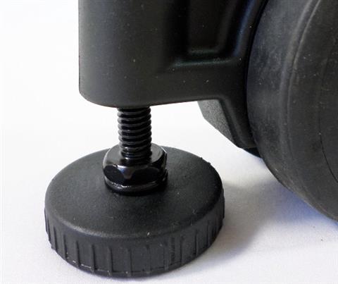 Parts for Broil King Baron Grills: Levelling/Locking Swivel Caster "With Mounting Post", Broil King Baron