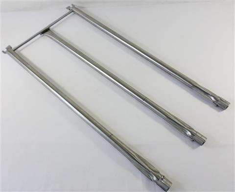 Parts for Gas Grill Burners Grills: 29" Stainless Steel Burner and Crossover Set (Replaces Part 7506)