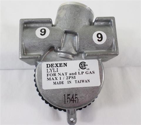 Parts for Commercial Series Infrared Grills: Automatic Gas Timer - Shut Off Valve - (1 to 3hrs.)