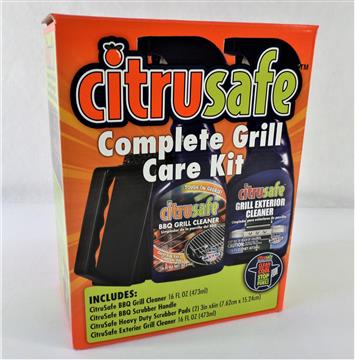 Parts for MasterFlame Grills: Complete BBQ Cleaning and Care Kit - by Citrusafe® - (5pc. set)