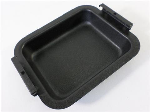 Parts for Broil King Baron Grills: 6-1/8" X 5-1/8" Grease Catch Pan "Matte Finish", Broil King Signet/Sovereign And Baron