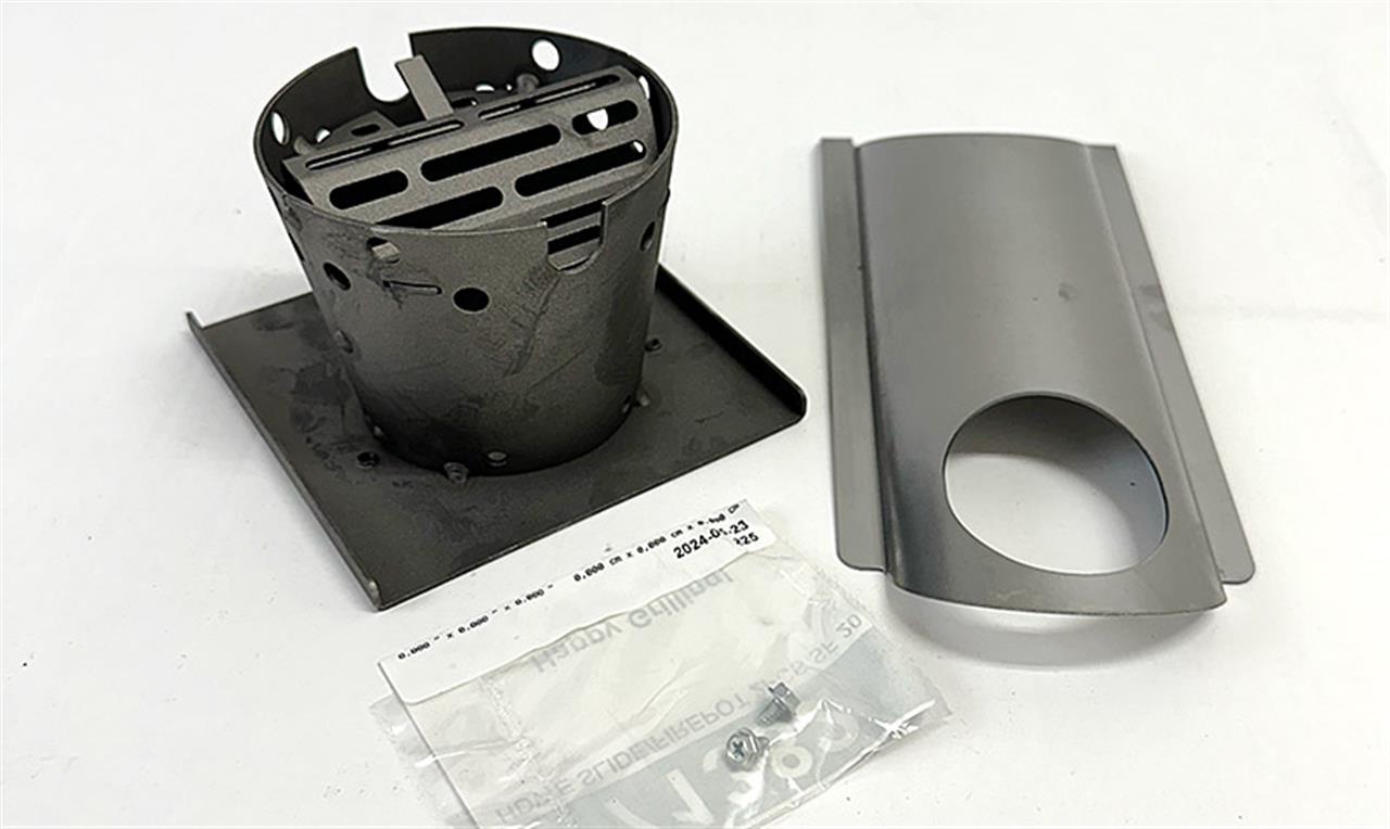 grill parts: Burn Pot, Grate and Slide - Weber SmokeFire Wood Fired Pellet Grill