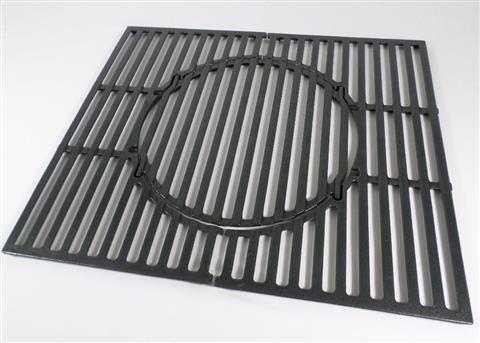 Parts for Cooking Grates Grills: Gourmet BBQ System Cooking Grate Set - 3pc. - Cast Iron - (20-1/2in. x 17-1/2in.)