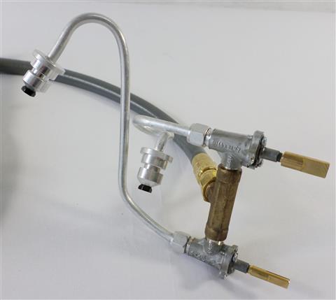 Parts for Hoses and Regulators Grills: "Natural Gas" Manifold Assembly, Weber Q300/320 and Q3200