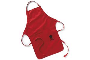 Accessories grill parts: Weber Red Cooking Apron - Unisex - (46.5in. x 59.7in.) (image #2)