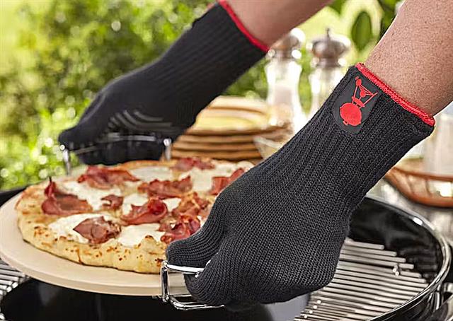 Parts for Commercial Series Infrared Grills: Weber® Premium Grilling Gloves - Size Large/X-Large