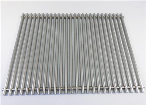Parts for Cooking Grates Grills: Channel Formed Cooking Grate Set - 2pc. - Stainless Steel - (23-1/2in. x 17-3/8in.) 