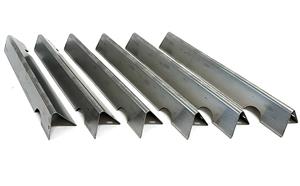  Weber SmokeFire grill parts: Weber SmokeFire Flavorizer Bar Set - 5pc. - Stainless Steel - (L:17-1/8in. x W:2-1/2in. x H:2-1/8in.) (image #1)