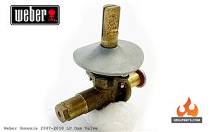  2007 Genesis 300 grill parts: Main Burner LP Gas Control Valve - Weber Genesis (2007-2010) (image #4)