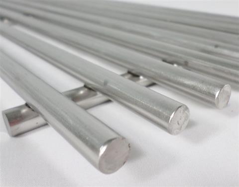 Parts for Summit 600 S-Series Grills: 19-1/4" X 8-1/16" Summit 600 Series (2007 And Newer) Single Section Stainless Steel Rod Cooking Grate