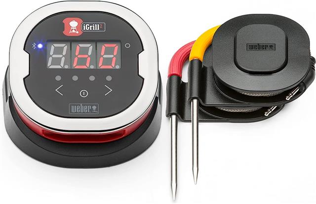 Parts for MasterFlame Grills: Weber iGrill 2 Digital Meat Thermometer - Bluetooth Connectivity
