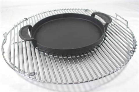 Weber Grills Porcelain-Enameled Cast Iron BBQ Griddle - 7421