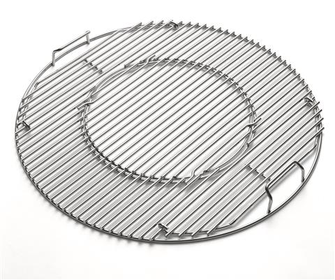 Parts for Weber Performer Grills: Gourmet BBQ System Hinged Cooking Grate For Weber 22" Charcoal Grills