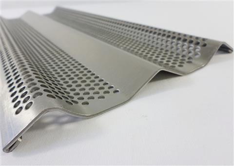 Parts for Burner Shields Grills: Blaze® Flame Tamer - Stainless Steel - (16in. x 6-3/4in.) 