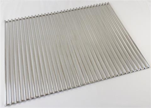 Grill Replacement Parts: 18-1/2" X 25-1/2" Two Piece Stainless Steel Cooking Grate Set