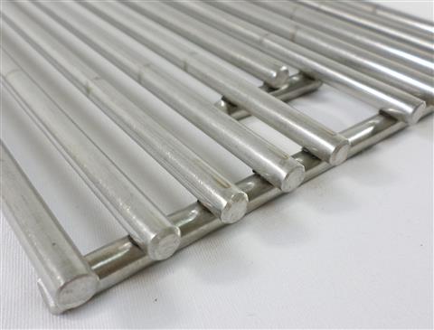 Parts for Cooking Grates Grills: 5/16in. Rod Cooking Grate - Solid Stainless Steel - (18in. x 7-3/8in.)
