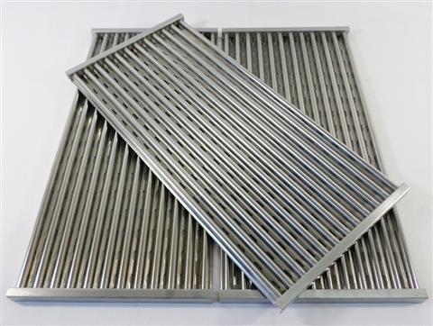 Char-Broil Commercial Infrared Grill 18-3/8" X 26-1/4" Three Piece Infrared Slotted Stamped Cooking Grate | grillparts.com | BBQ Repair and Replacement Parts