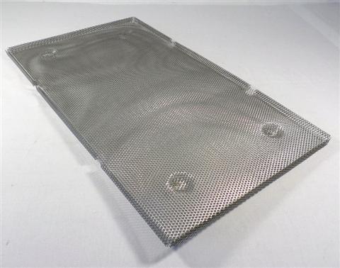 Parts for Burner Shields Grills: 12-1/2" x 20-1/2" Stainless Steel Flavor Screen For Body Style "4" Broilmaster Grills