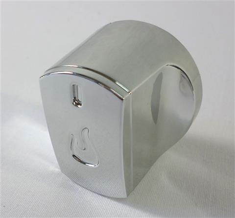 Parts for Advantage Series Grills: Chrome Control Knob for Main Burner, Charbroil Performance (2017 and Newer)